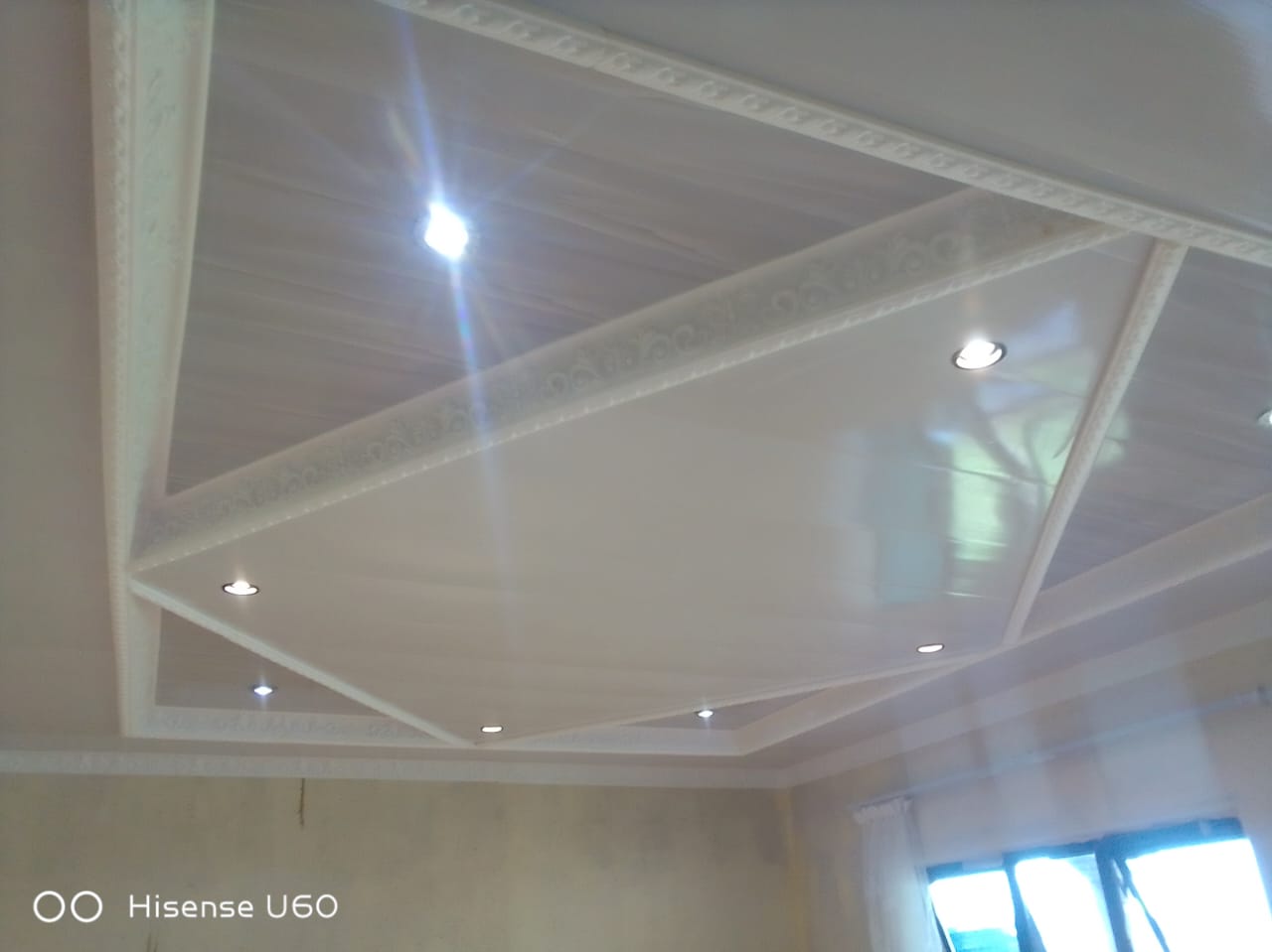 PVC Ceiling  White Recessed Downlights