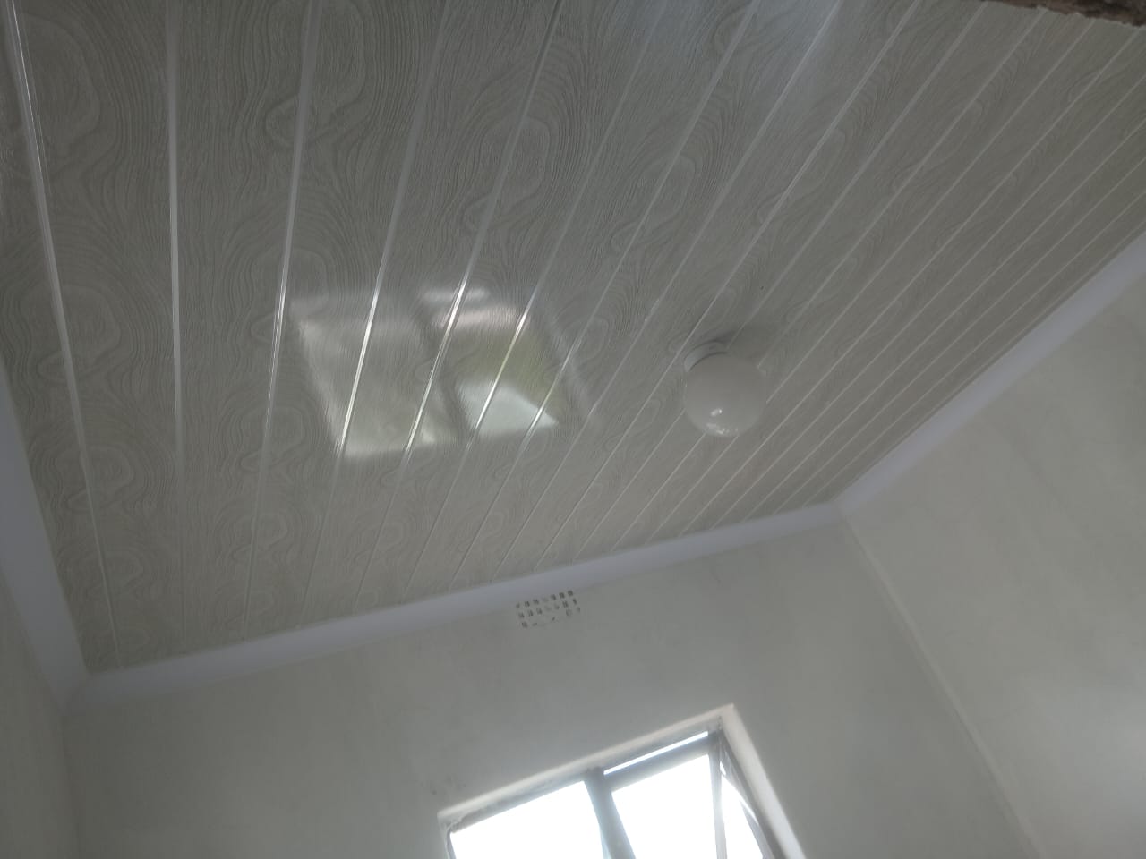 PVC Ceiling  Wood Effect Finish