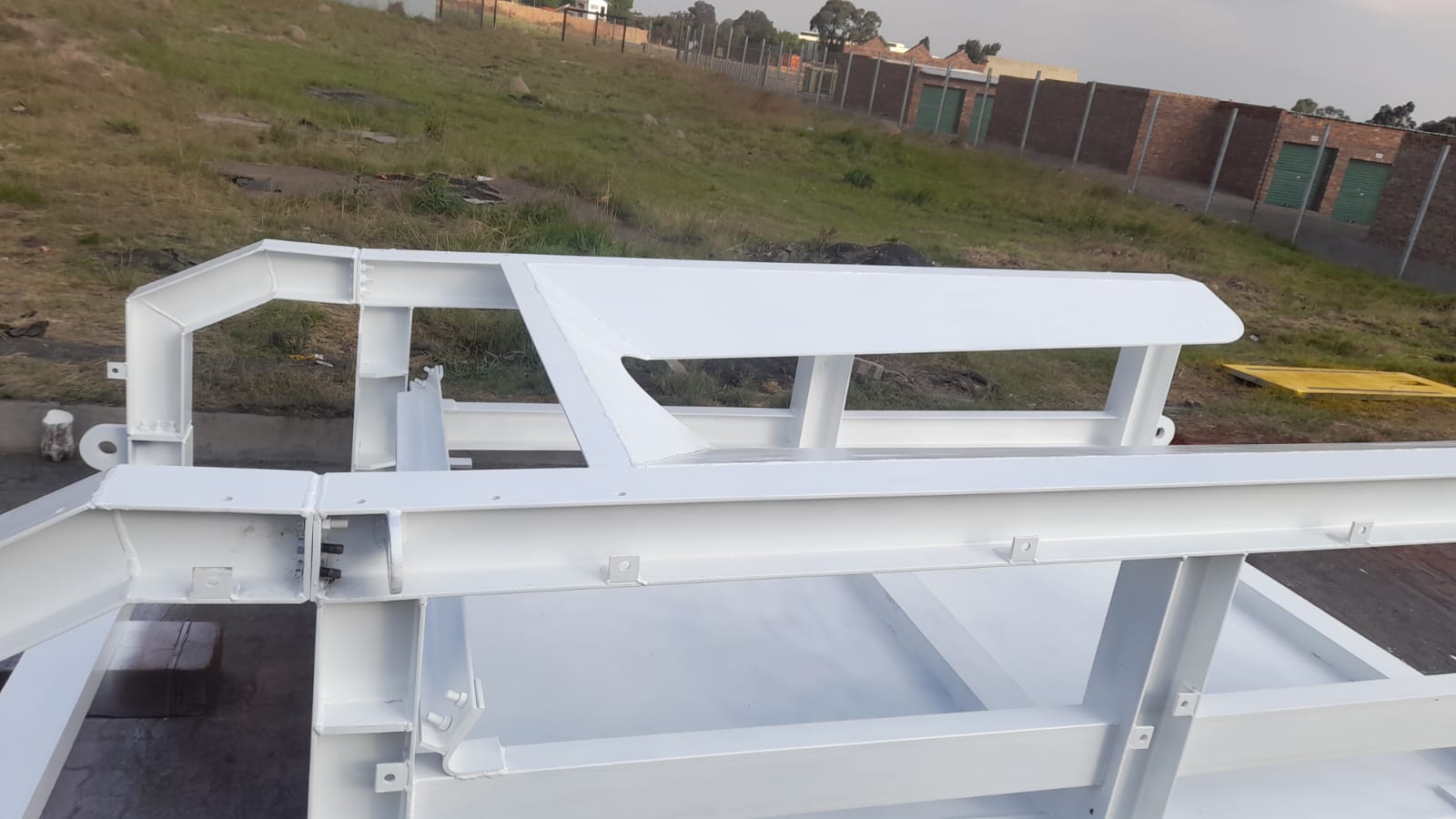 Steel Fabrication  Industrial Frame  Detail